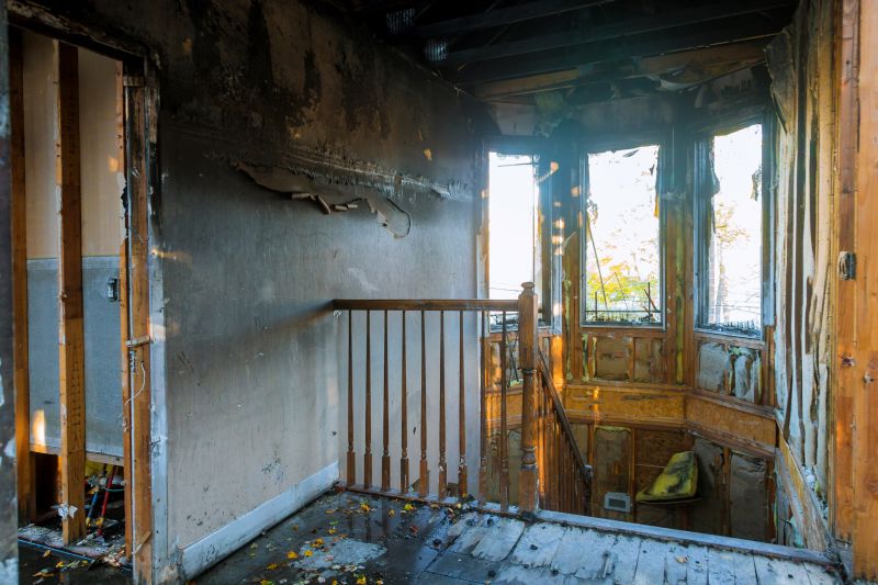 Fire Damage After Cleaning